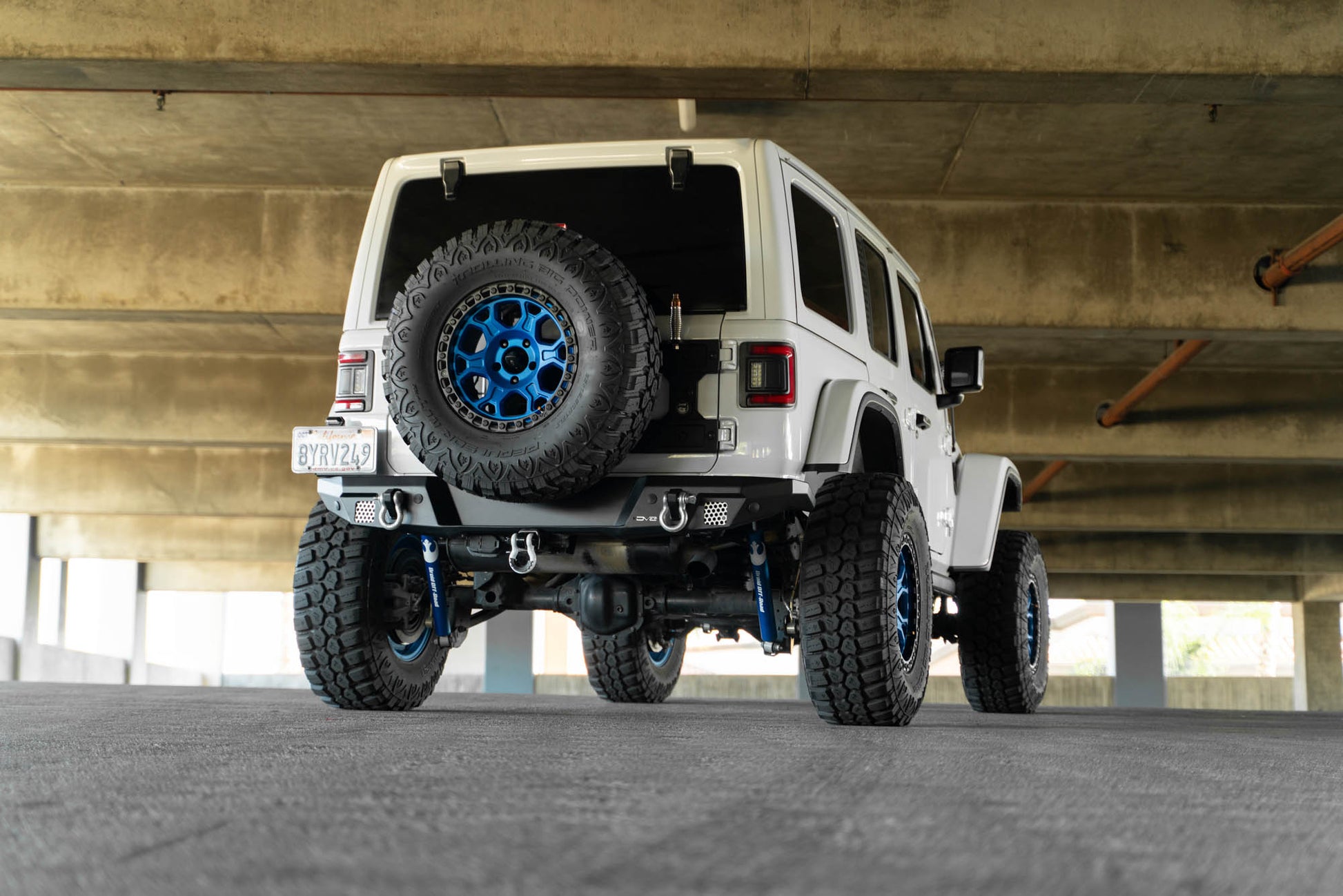 Welded-in Zip Tie Tabs For Clean Wire Management by DV8 Offroad