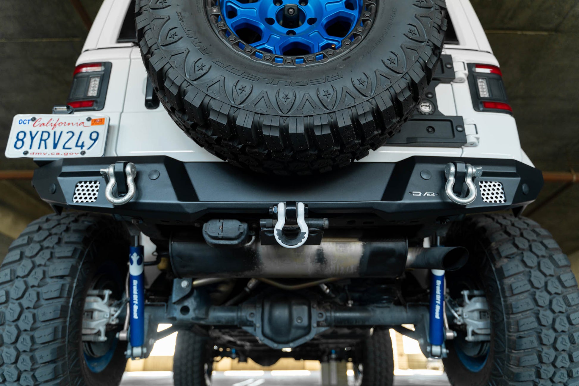 Welded-in Zip Tie Tabs For Clean Wire Management by DV8 Offroad