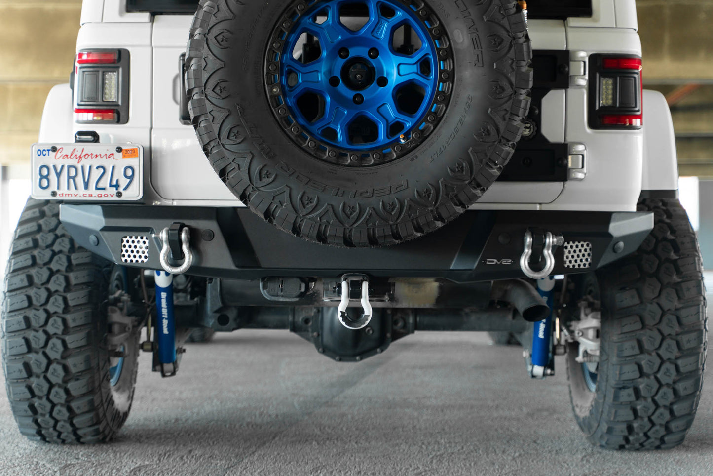 Welded-in Zip Tie Tabs For Clean Wire Management by DV8 Offroad