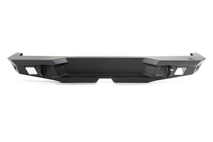 Jeep Wrangler JL MTO Series Rear Bumper w/ Optional Tire Carrier by DV8 Offroad