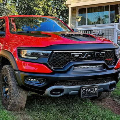 2019-2025 RAM Rebel/TRX/RHO Front Bumper Flush LED Light Bar | 100W 12,000 Lumens by ORACLE Lighting