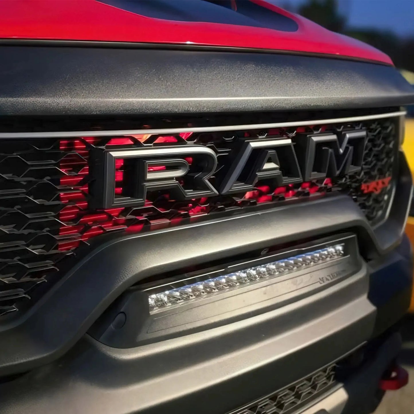 2019-2025 RAM Rebel/TRX/RHO Front Bumper Flush LED Light Bar | 100W 12,000 Lumens by ORACLE Lighting
