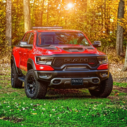2019-2025 RAM Rebel/TRX/RHO Front Bumper Flush LED Light Bar | 100W 12,000 Lumens by ORACLE Lighting