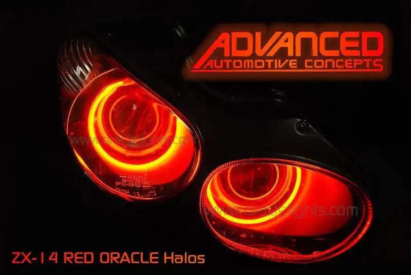 ORACLE Lighting 2007-2015 Kawasaki ZX-14R LED Headlight Halo Kit by ORACLE Lighting