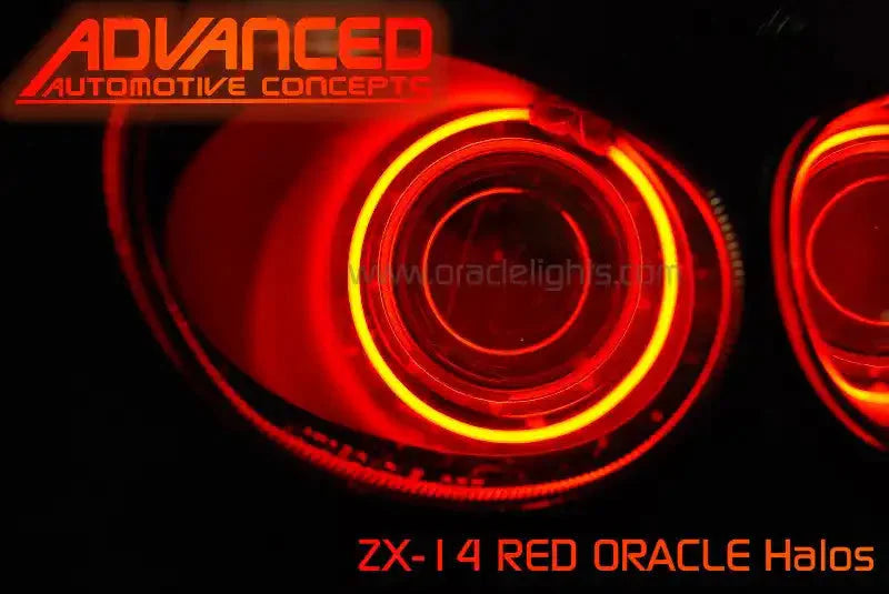 ORACLE Lighting 2007-2015 Kawasaki ZX-14R LED Headlight Halo Kit by ORACLE Lighting