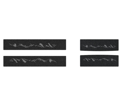 Textured Door Sill Protection Overlays Fits 2017-2026 Honda Ridgeline by Tufskinz.com