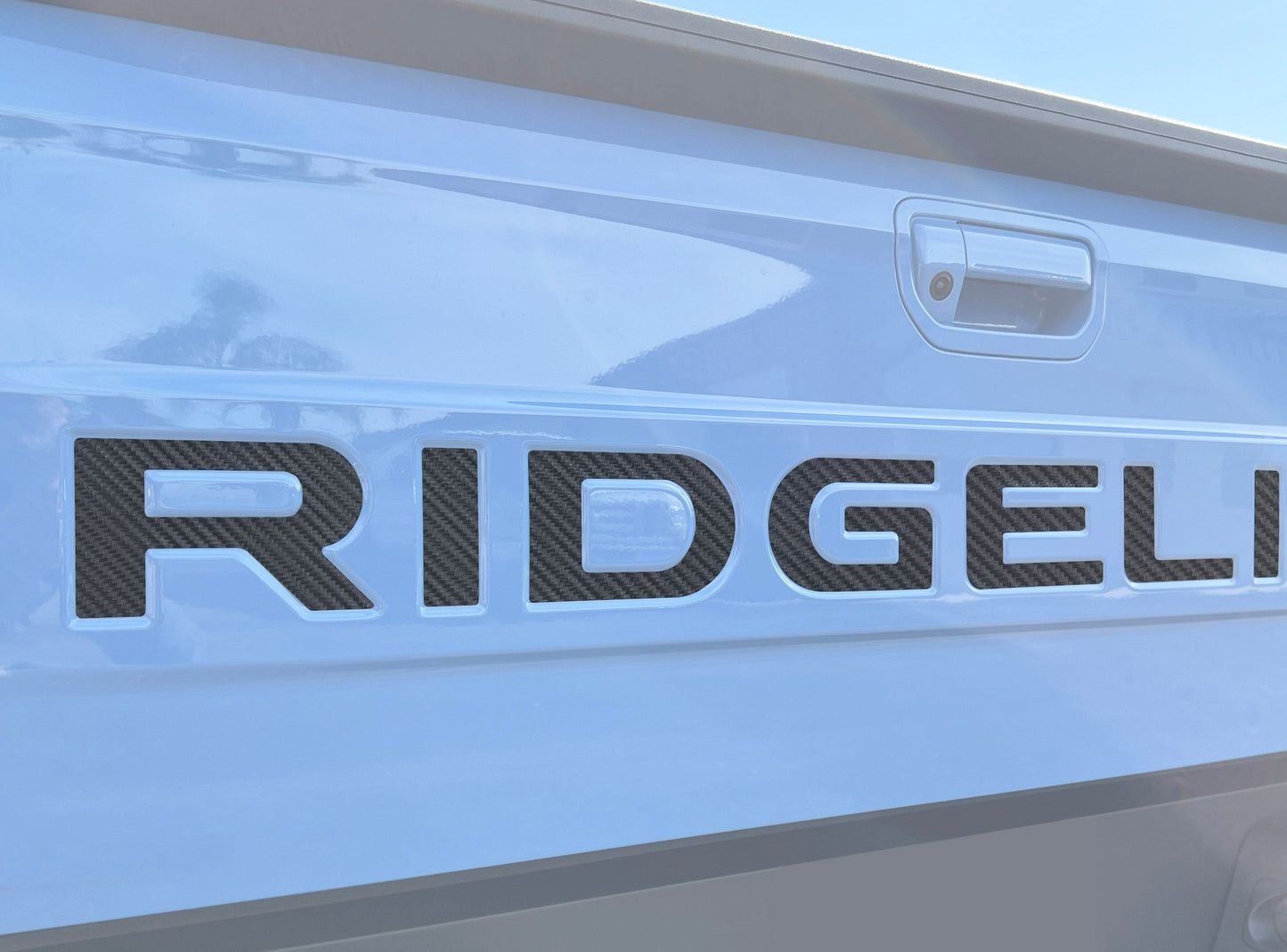Tailgate Letter Inserts Fits 2024-2026 Honda Ridgeline by Tufskinz.com