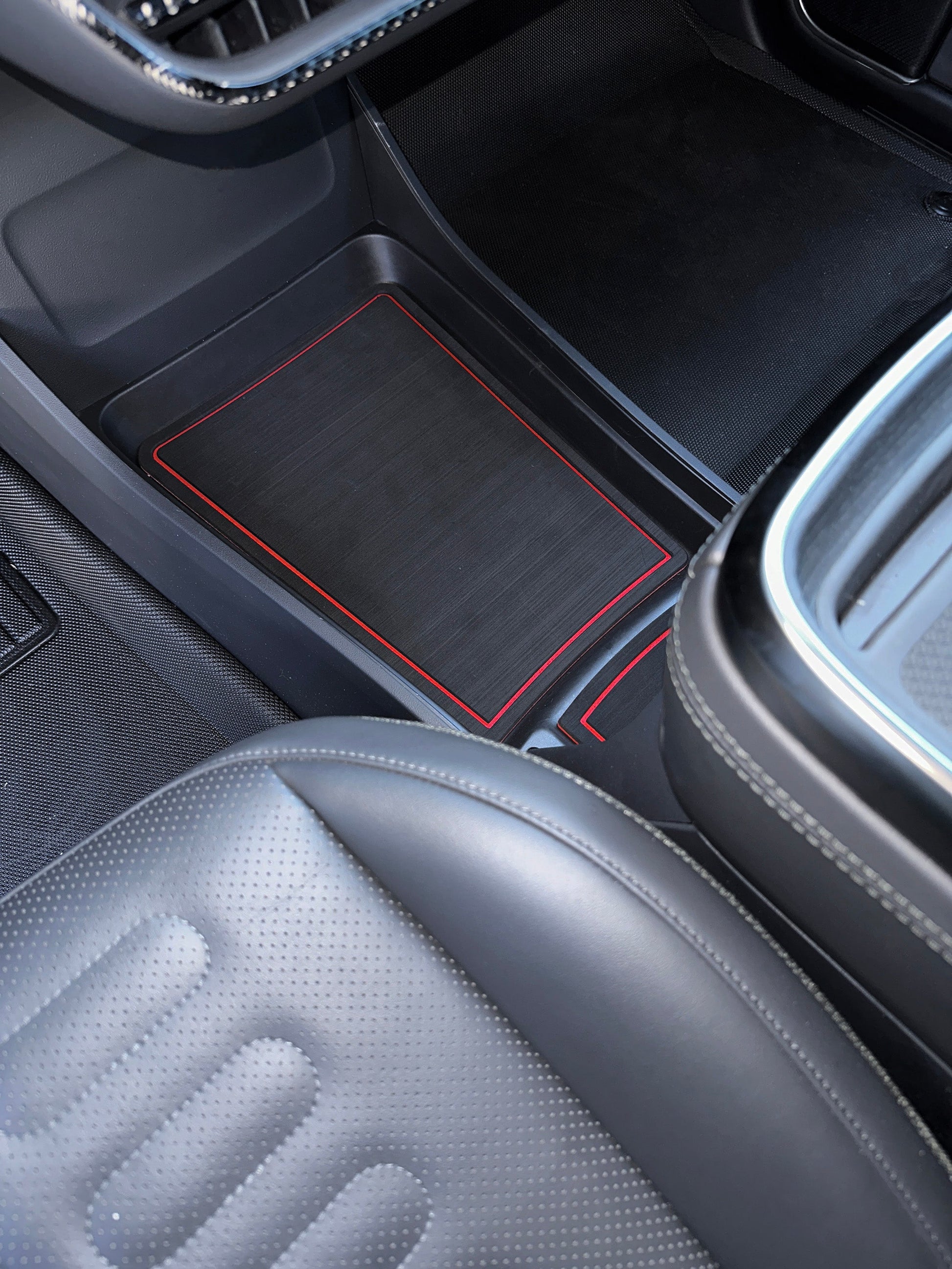 Center Console Lower Foam Inserts Fits 2022-2026 Rivian R1T by Tufskinz.com