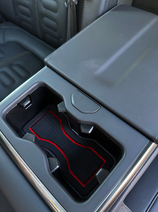 Rear Cupholder Foam Inserts Fits 2022-2026 Rivian R1T by Tufskinz.com