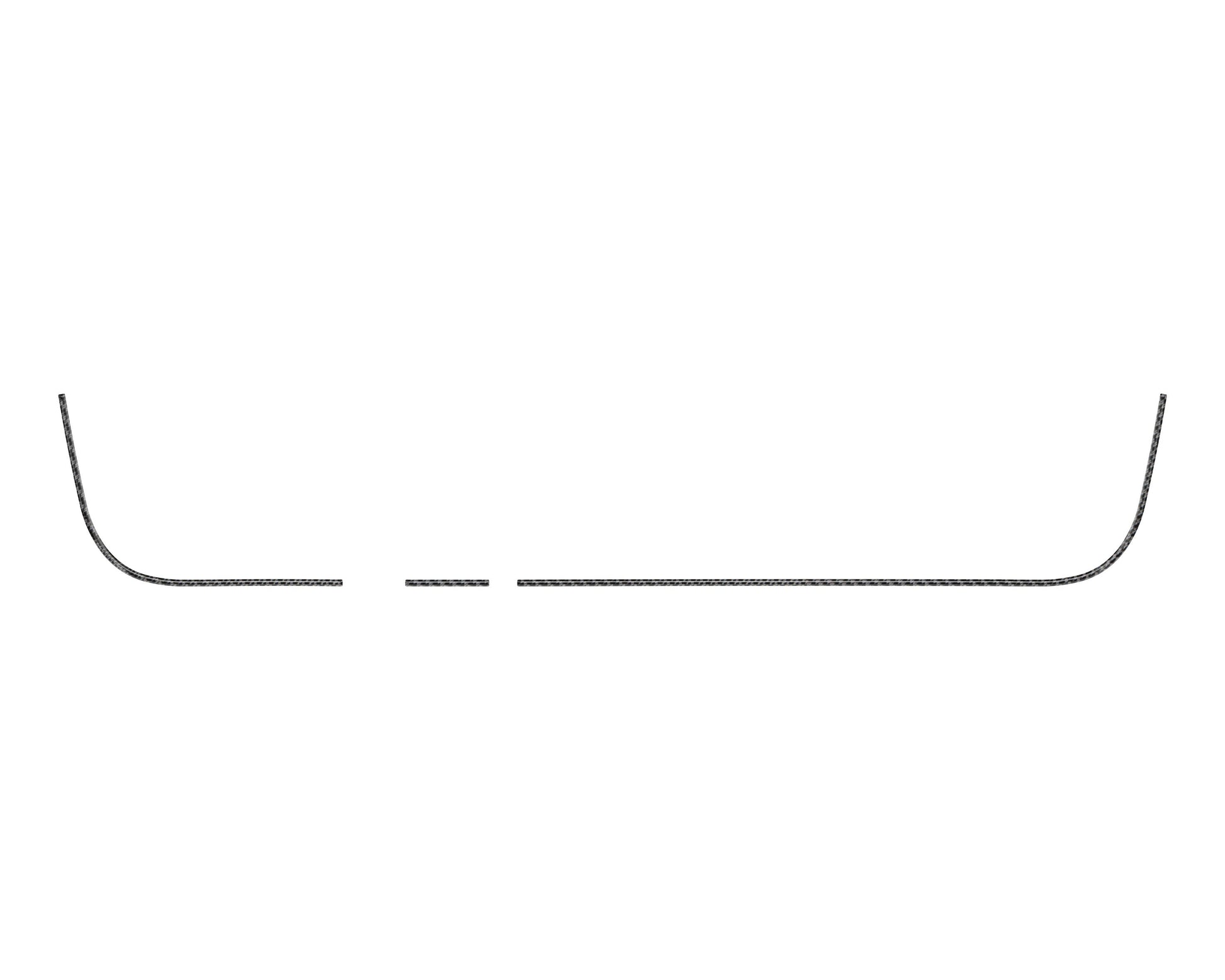 Dash Line Accent Trim Fits 2022-2026 Rivian R1T by Tufskinz.com