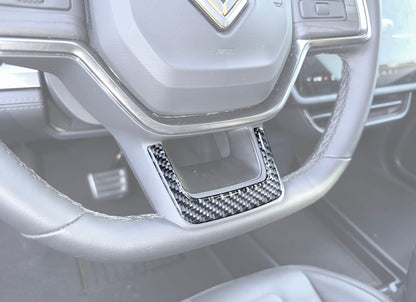 Steering Wheel Accent Trim Fits 2022-2026 Rivian R1T by Tufskinz.com