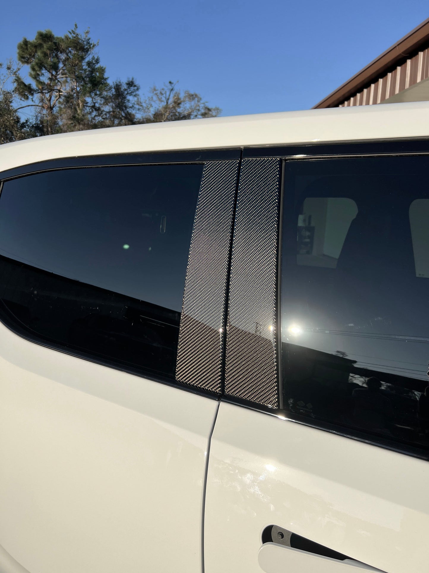 Door Pillar Overlays Fits 2022-2026 Rivian R1T by Tufskinz.com