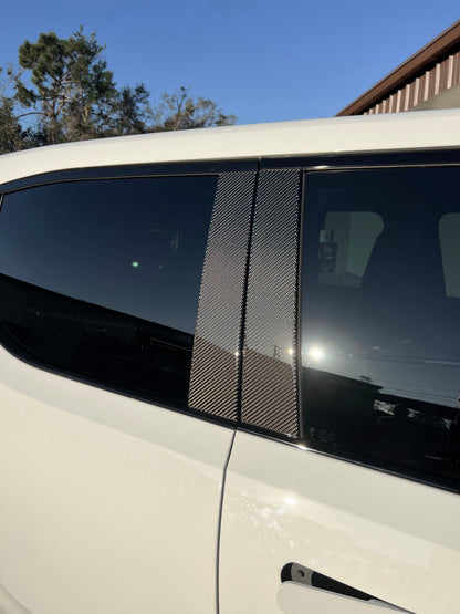 Door Pillar Overlays Fits 2022-2026 Rivian R1T by Tufskinz.com