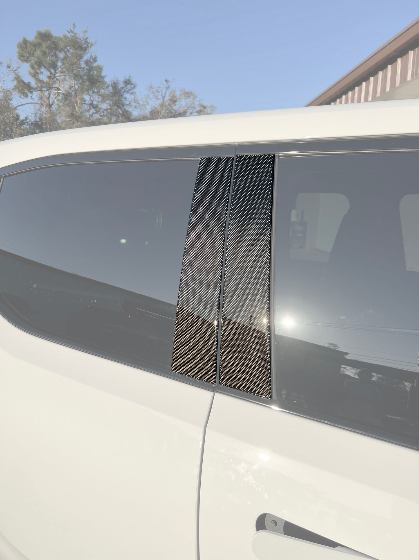 Door Pillar Overlays Fits 2022-2026 Rivian R1T by Tufskinz.com