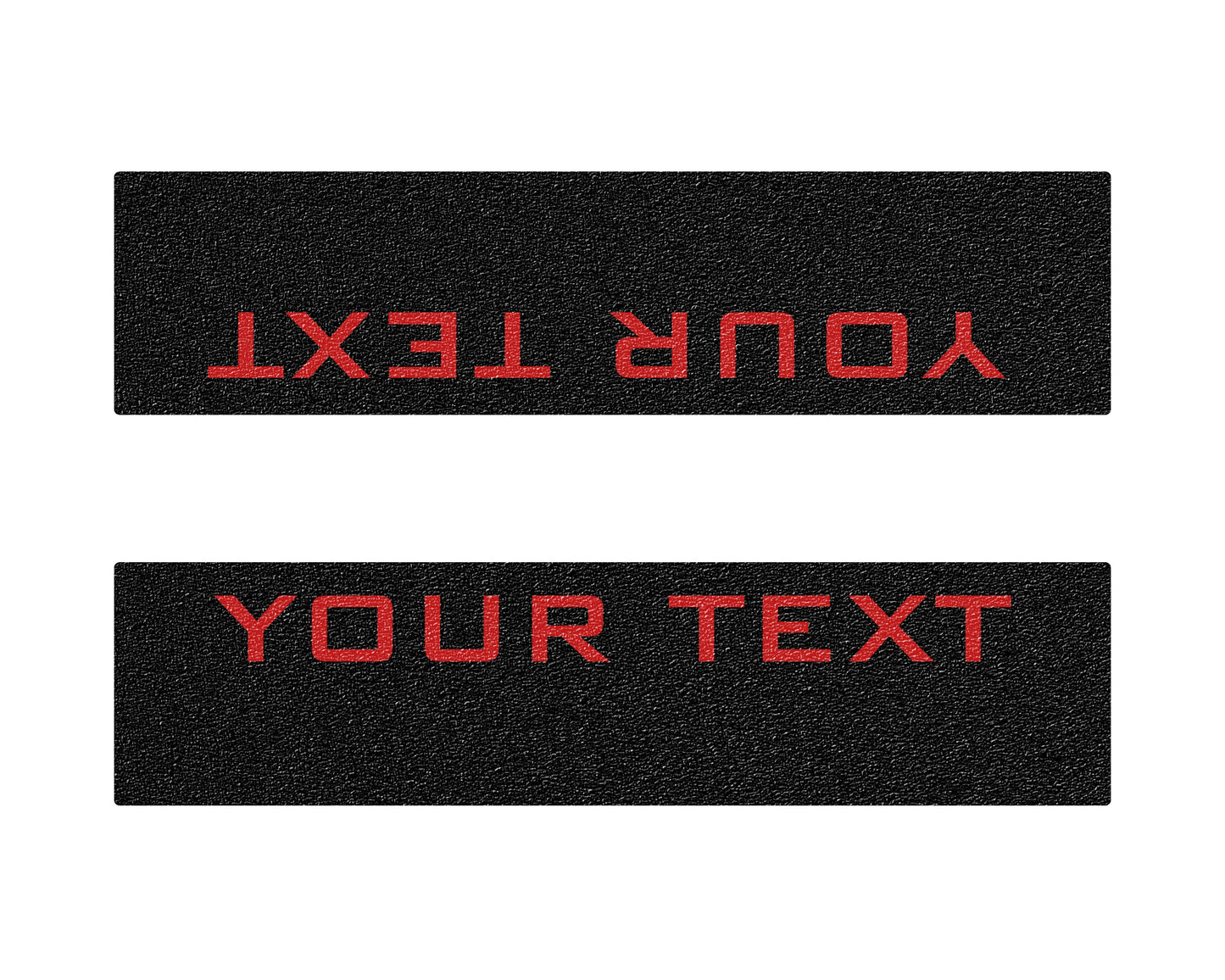 Textured Front Door Sill Overlays Fits 2022-2026 Rivian R1T & R1S by Tufskinz.com
