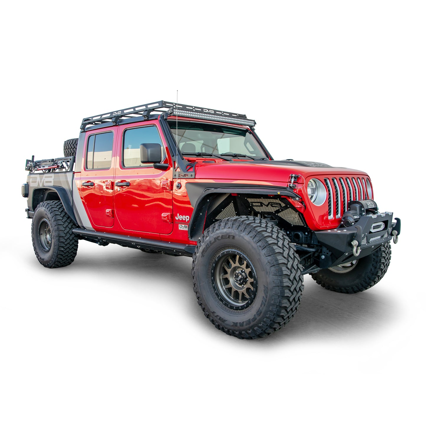 Jeep JK/JL/Gladiator Roof Rack by DV8 Offroad