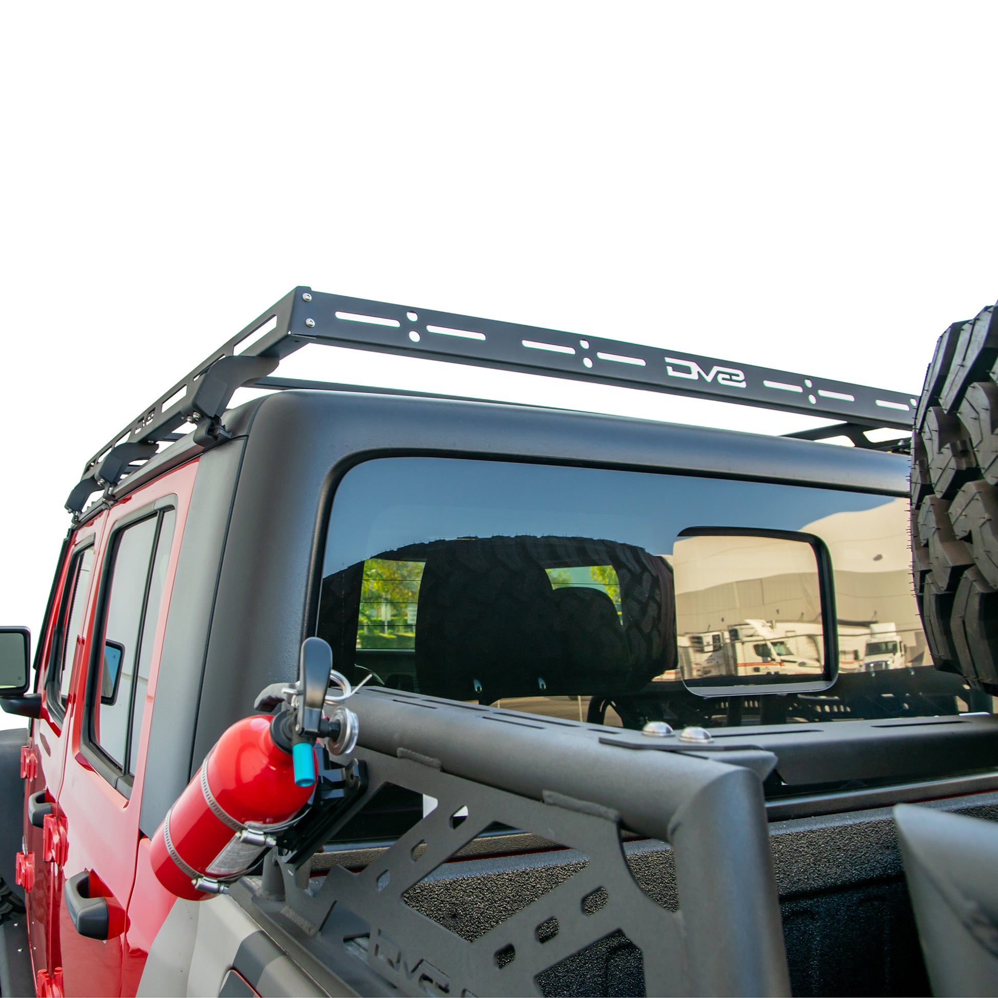 Jeep JK/JL/Gladiator Roof Rack by DV8 Offroad