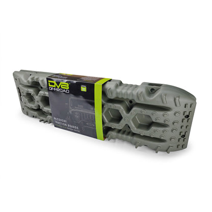 Traction Boards with Bag; Olive; Pair by DV8 Offroad