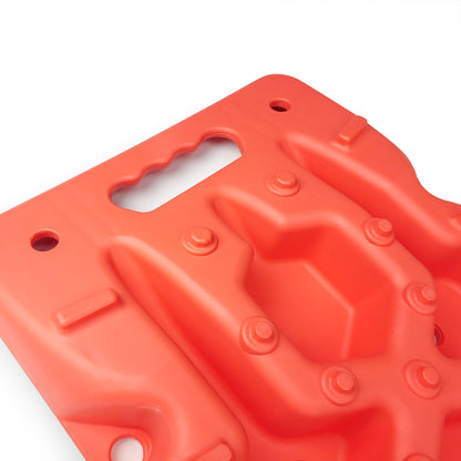 Traction Boards with Bag; Red; Pair by DV8 Offroad