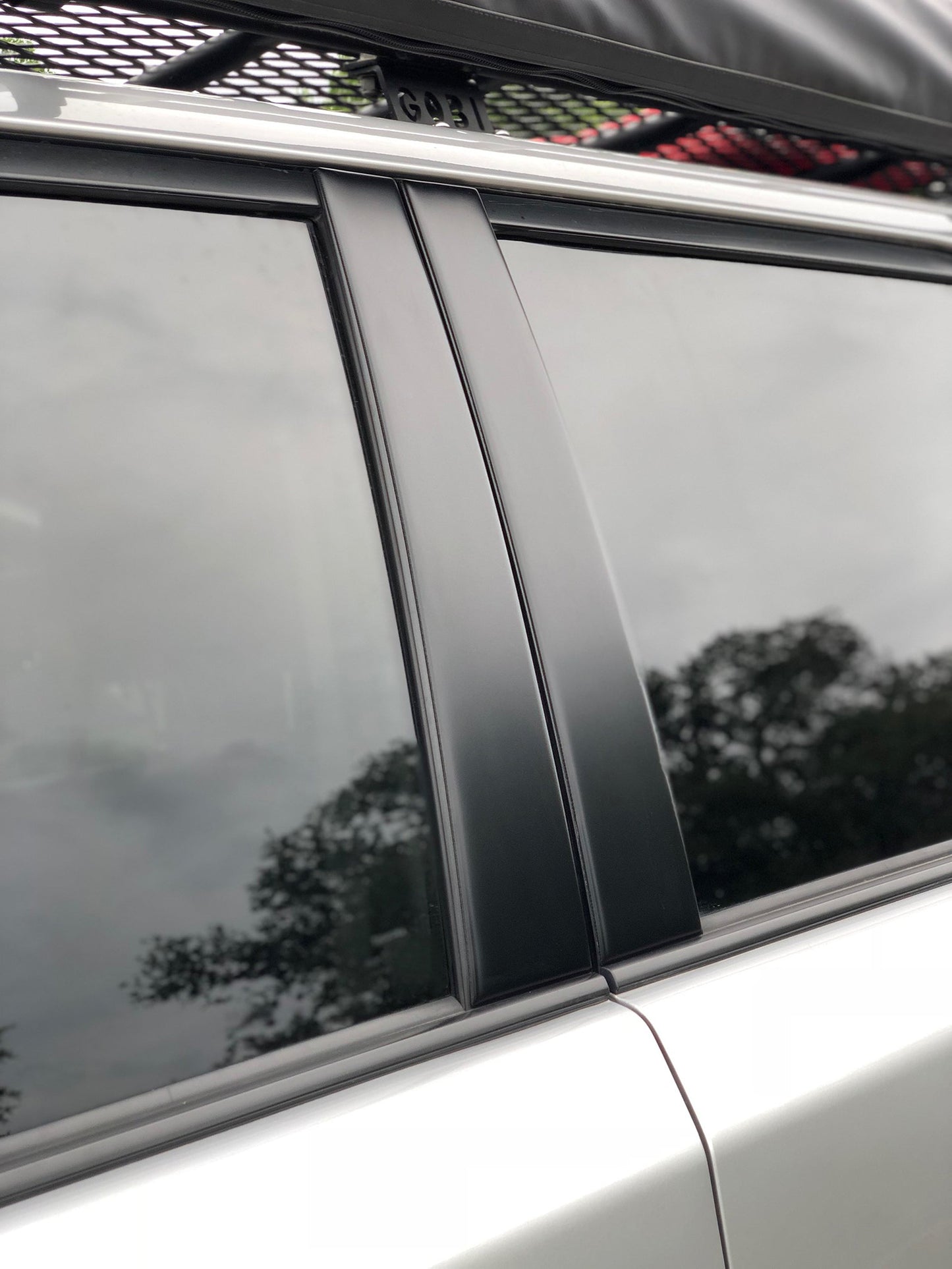 Door Pillars Accent Trim Fits 2007-2024 Toyota 4Runner by Tufskinz.com