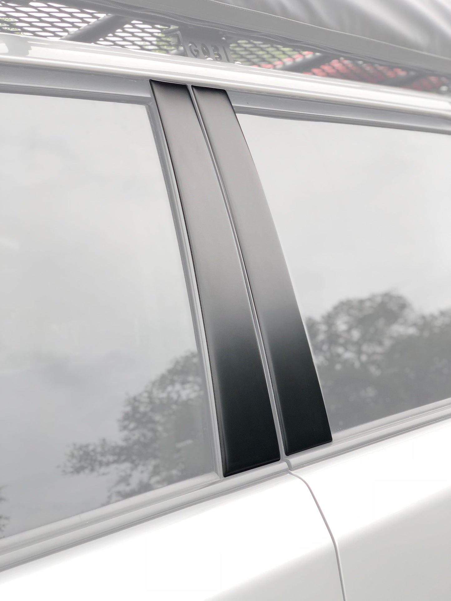 Door Pillars Accent Trim Fits 2007-2024 Toyota 4Runner by Tufskinz.com