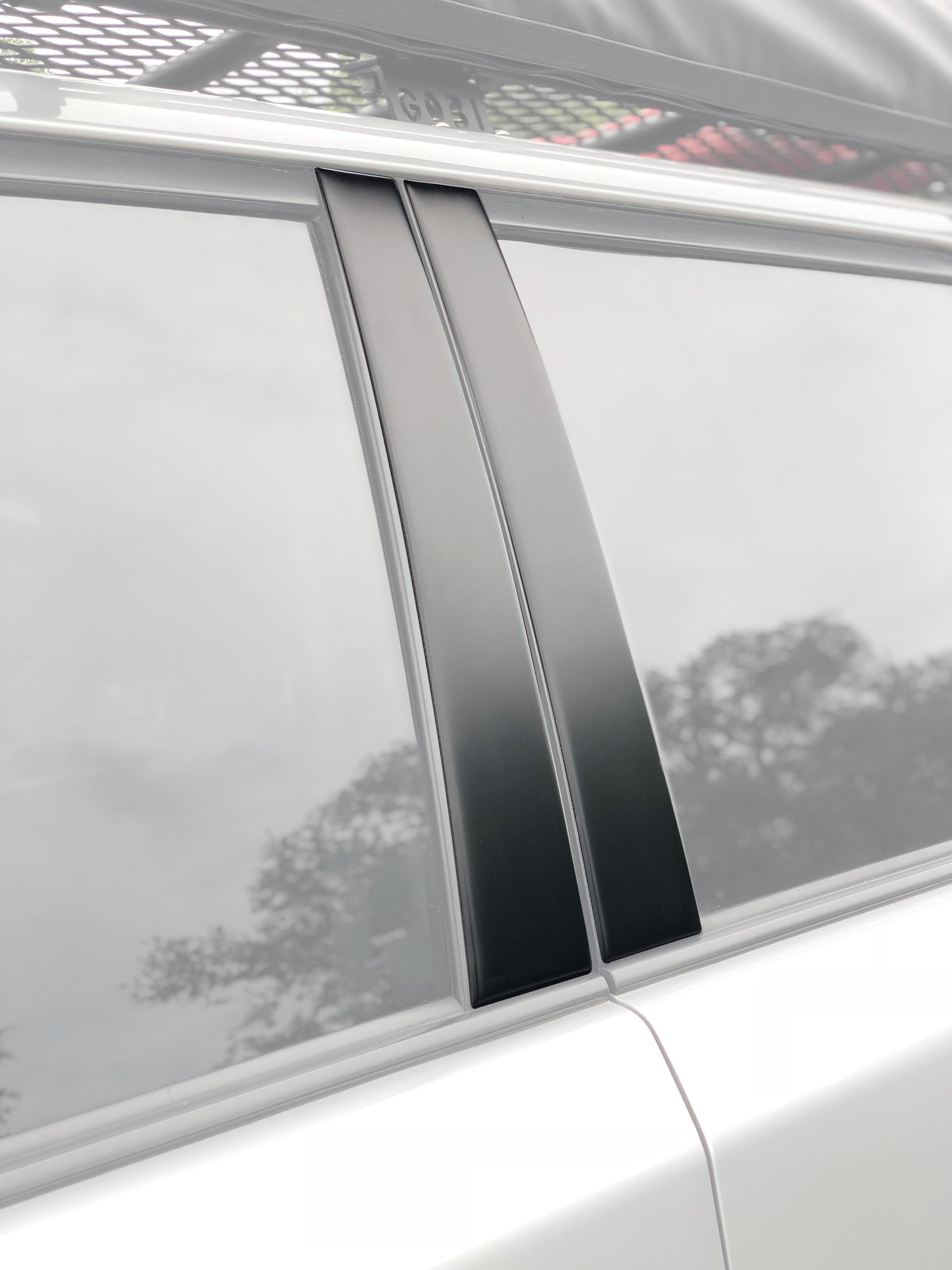 Door Pillars Accent Trim Fits 2007-2024 Toyota 4Runner by Tufskinz.com