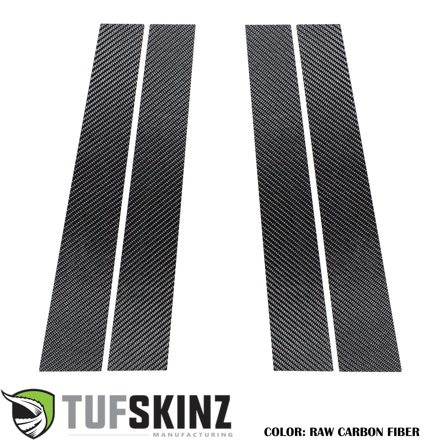 Door Pillars Accent Trim Fits 2007-2024 Toyota 4Runner by Tufskinz.com