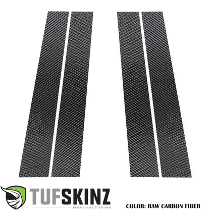 Door Pillars Accent Trim Fits 2007-2024 Toyota 4Runner by Tufskinz.com