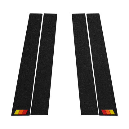 Door Pillars Accent Trim Fits 2007-2024 Toyota 4Runner by Tufskinz.com