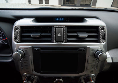 Center Air Vent Accent Trim Fits 2014-2024 Toyota 4Runner by Tufskinz.com