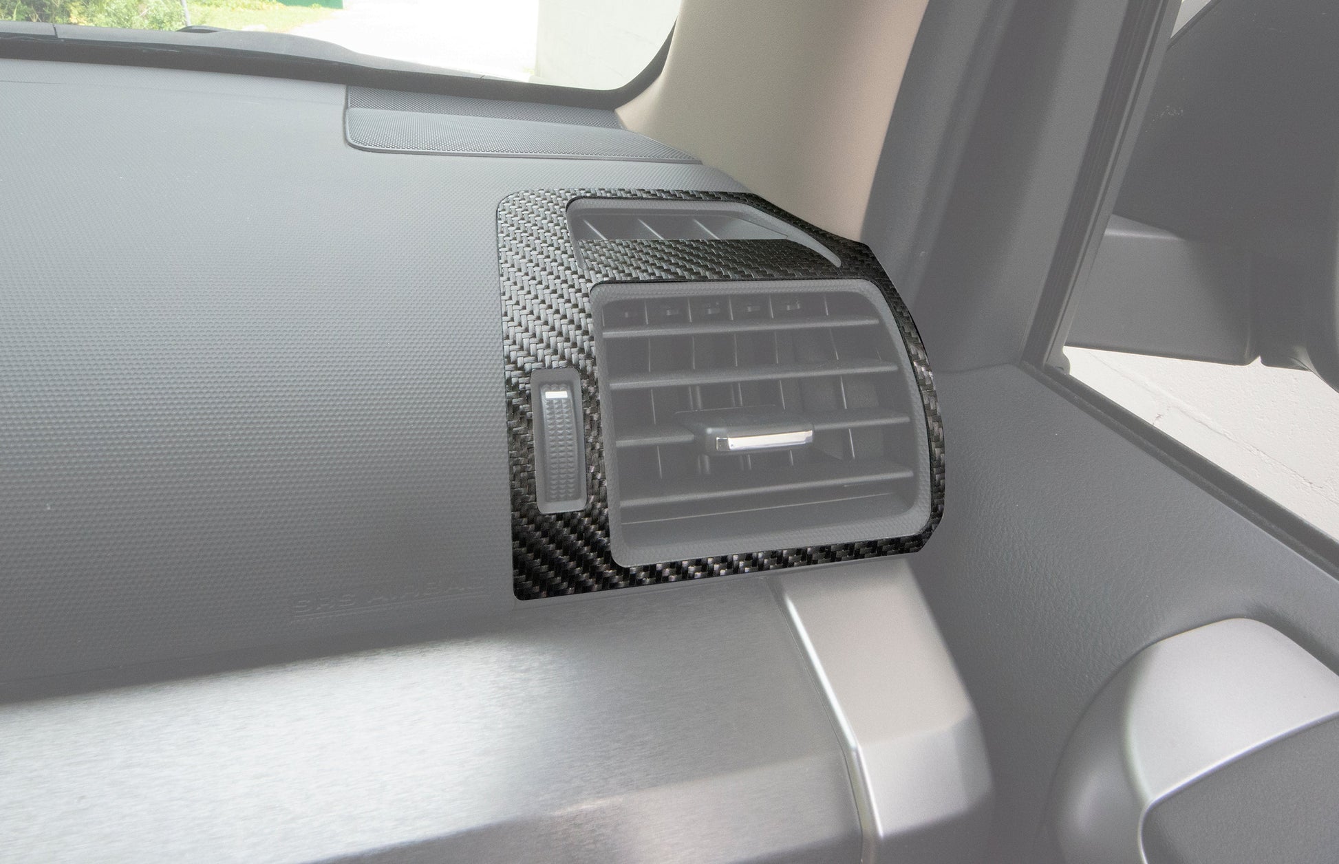 Passenger/Driver Upper Air Vent Accent Trim Fits 2014-2024 Toyota 4Runner by Tufskinz.com