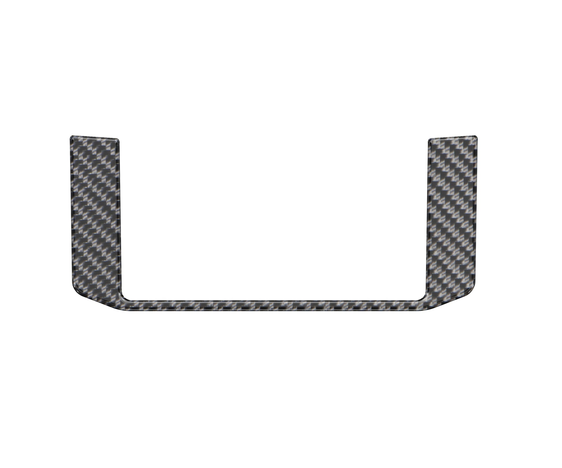 Lower Radio Display Accent Trim Fits 2014-2024 Toyota 4Runner by Tufskinz.com