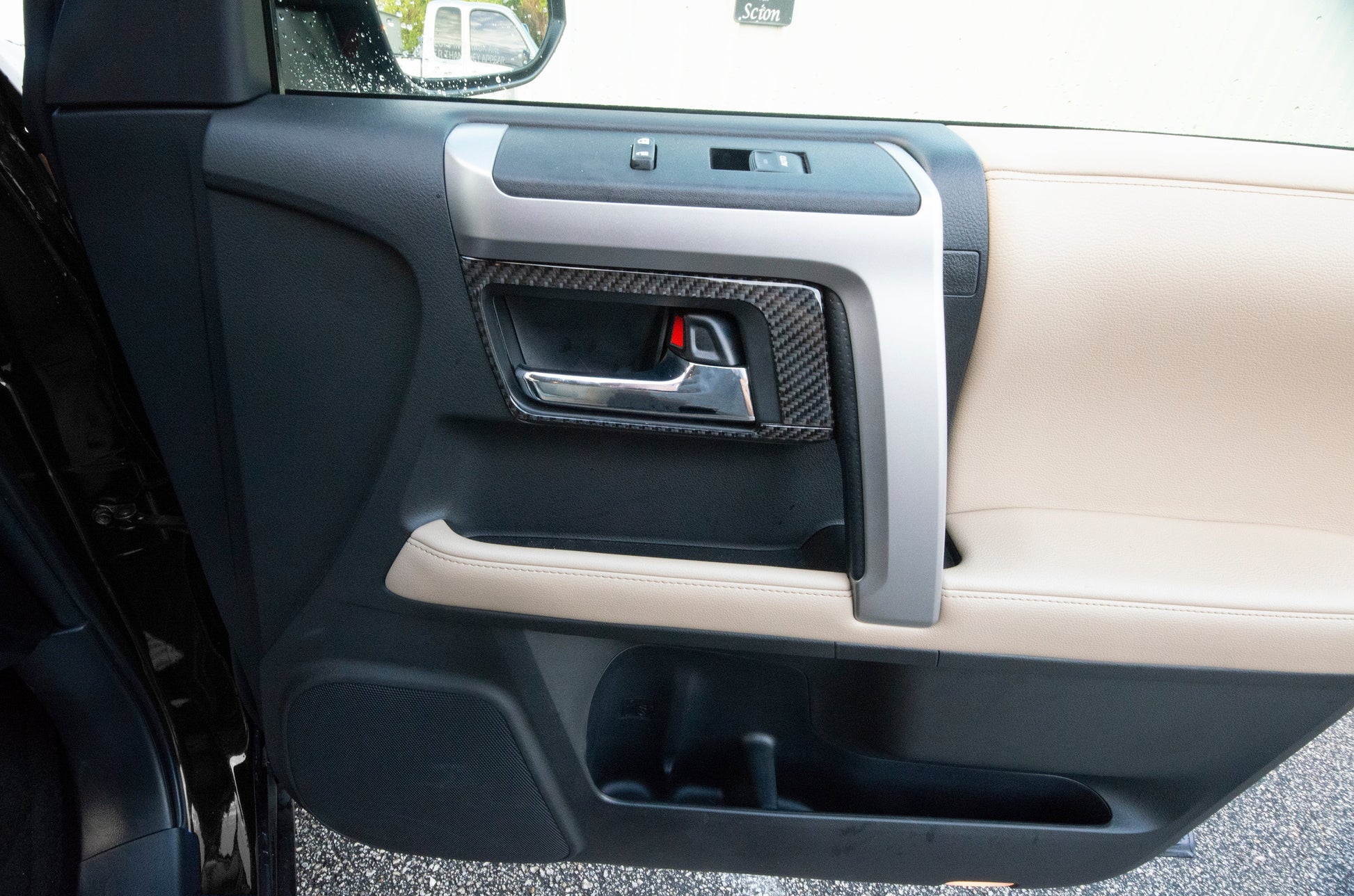 Door Handle Accent Trim Fits 2014-2024 Toyota 4Runner by Tufskinz.com