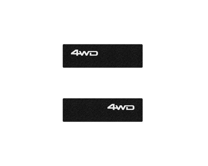 Door Sill Protection Overlays Fits 1995-2002 Toyota 4Runner by Tufskinz.com