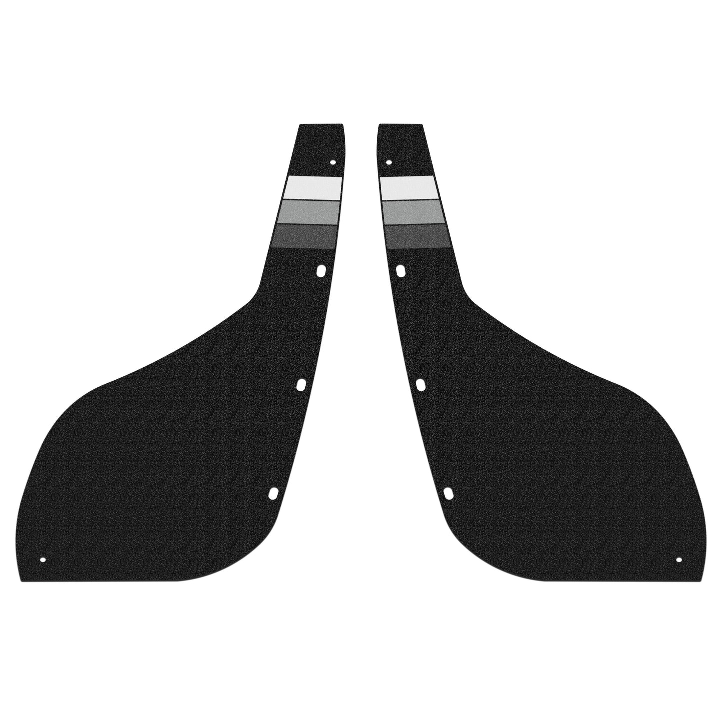 Rear Mud Flap Delete Kit Fits 2010-2024 Toyota 4Runner by Tufskinz.com