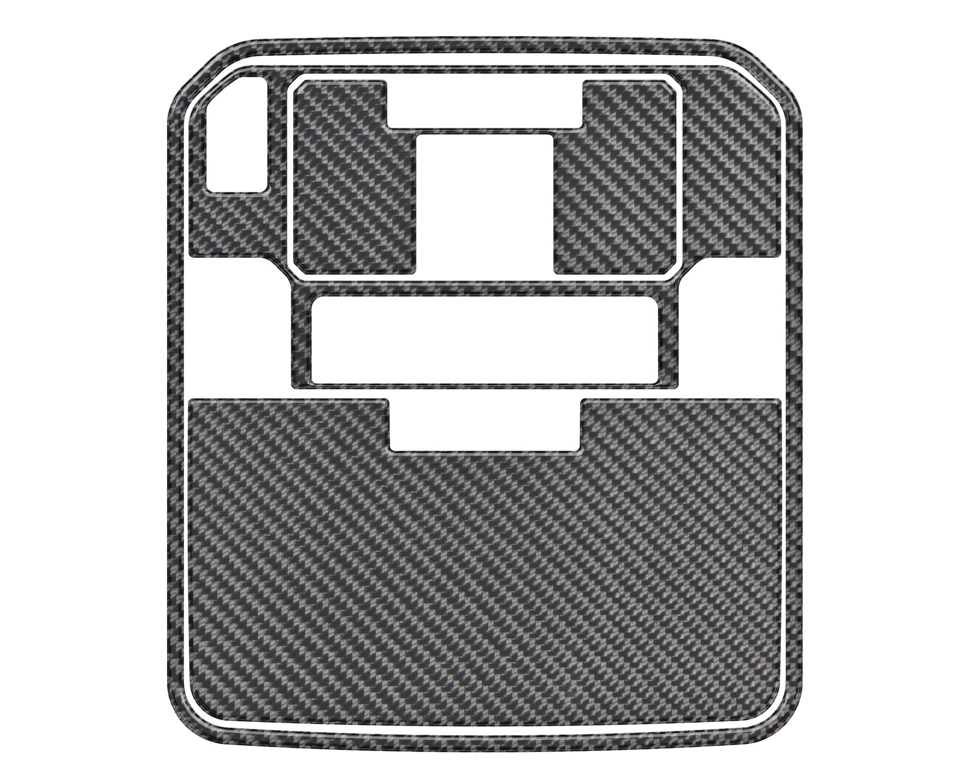 Overhead Console Accent Trim Fits 2025-2026 Toyota 4runner by Tufskinz.com