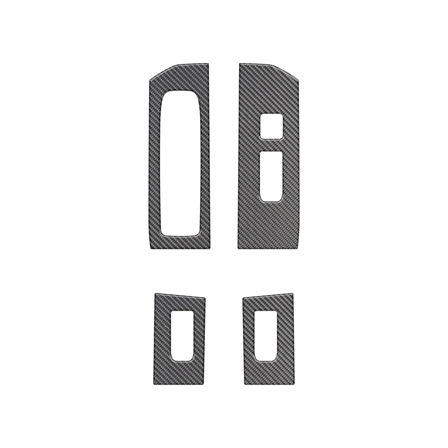 Door Switches Accent Trim Fits 2025-2026 Toyota 4runner by Tufskinz.com