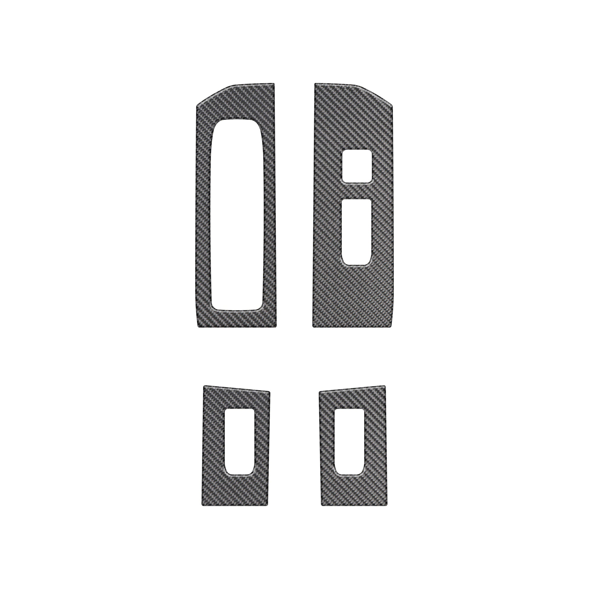 Door Switches Accent Trim Fits 2025-2026 Toyota 4runner by Tufskinz.com
