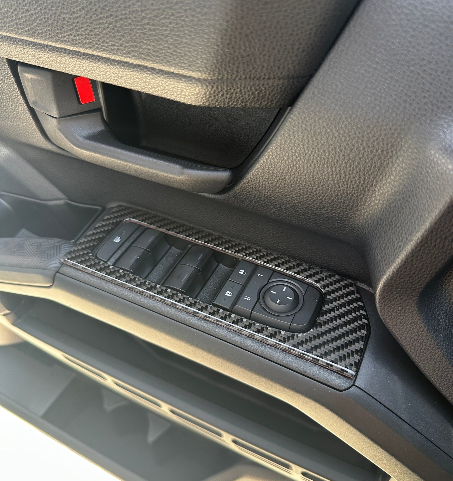 Door Switches Accent Trim Fits 2025-2026 Toyota 4runner by Tufskinz.com