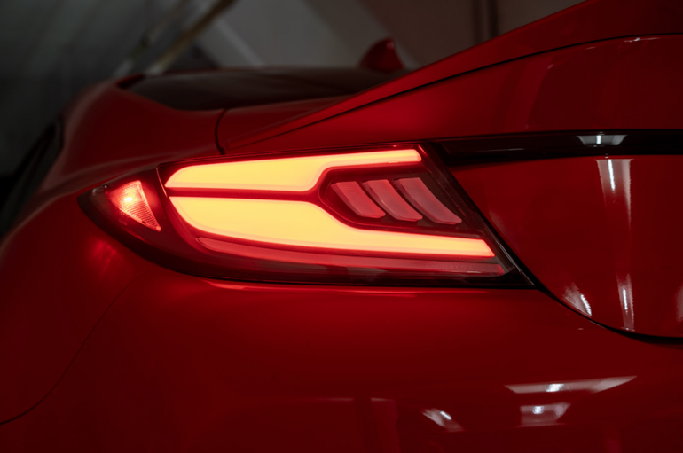 OLM Raiden LED Taillights (Clear Lens/Red Bar) - 2022+ GR86 / BRZ by OLM