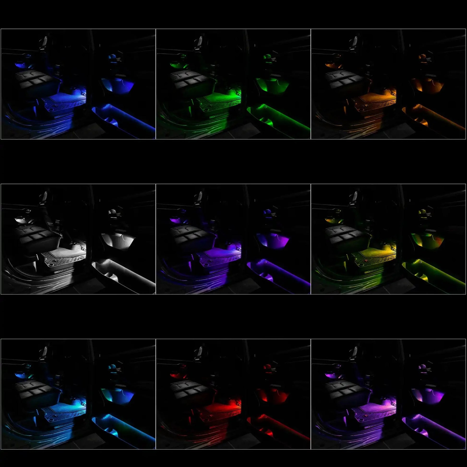 ORACLE Lighting 2019-2024 RAM Complete Interior Ambient Lighting ColorSHIFT RGB Conversion Kit by ORACLE Lighting