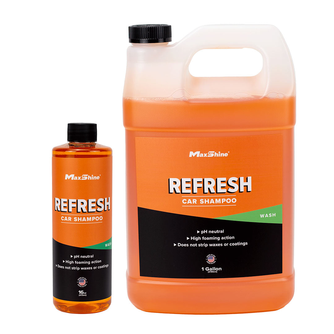 Refresh Car Wash Shampoo - 16oz, 1gal by MaxshineUSA