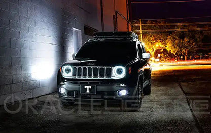 ORACLE Lighting 2015-2023 Jeep Renegade LED Headlight Halo Kit by ORACLE Lighting