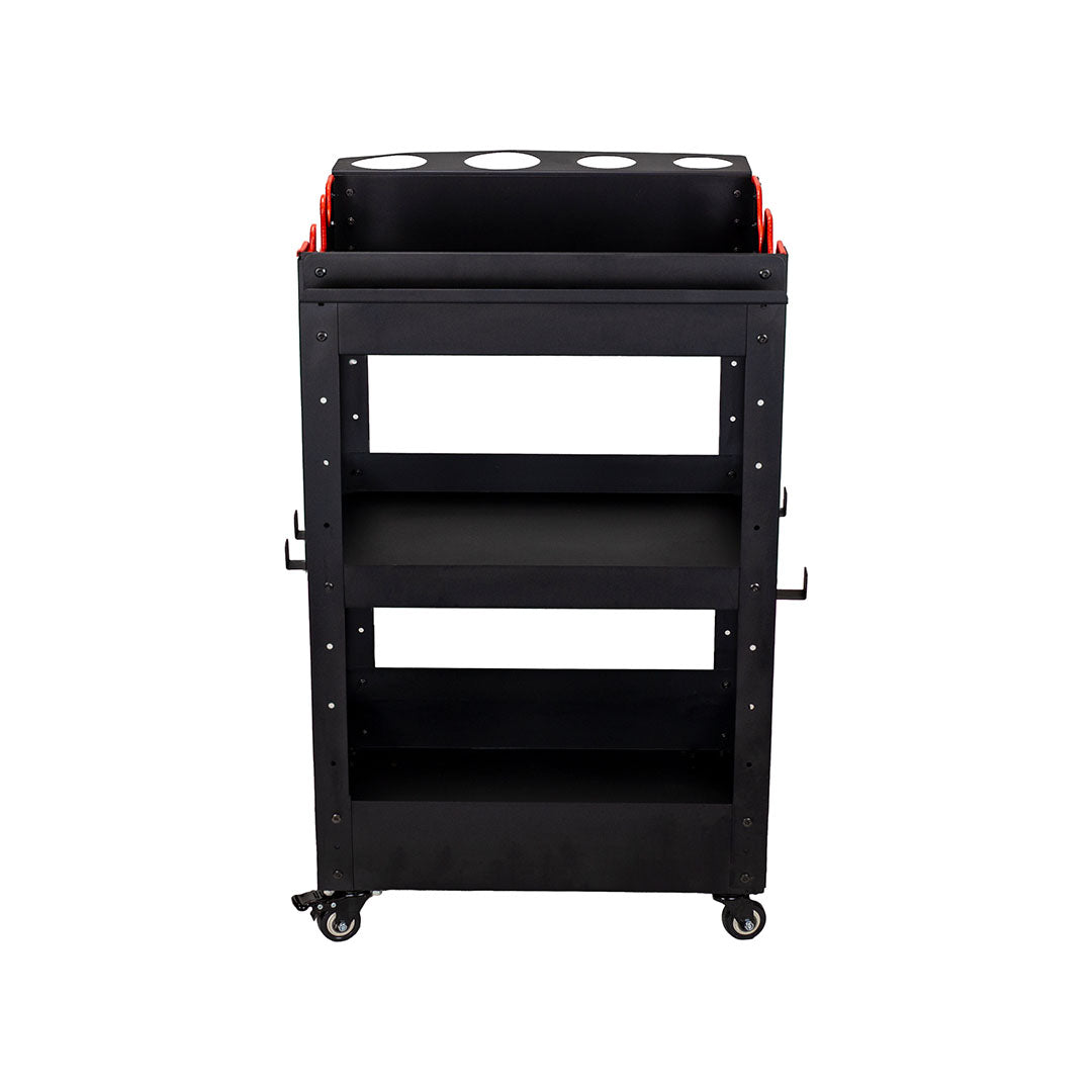 Rolling Detailing Cart - Coated Steel by MaxshineUSA