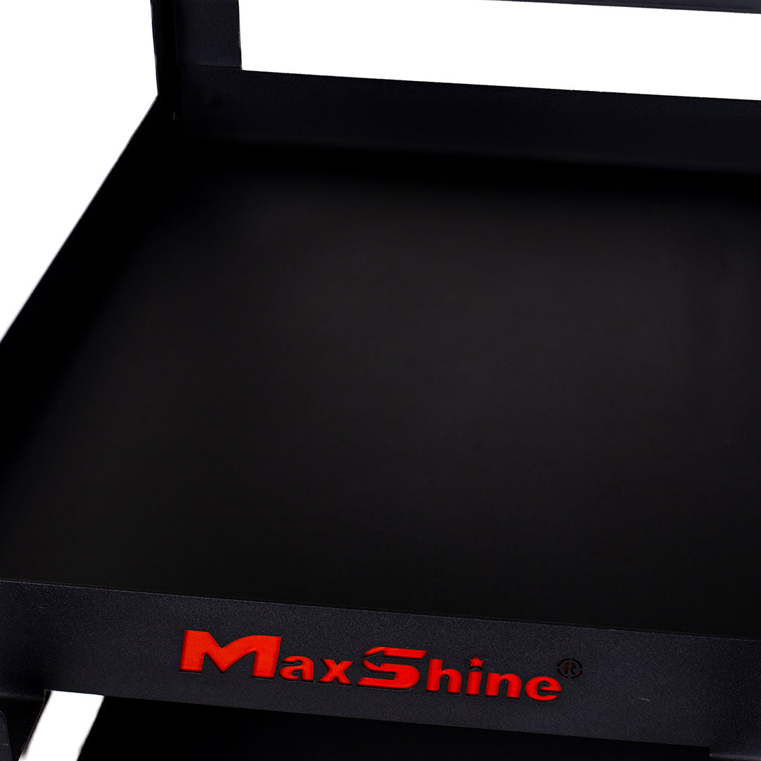Rolling Detailing Cart - Coated Steel by MaxshineUSA