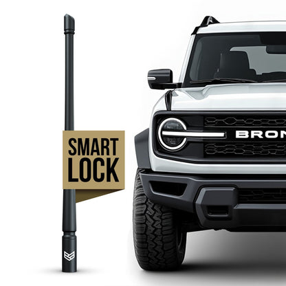 SMARTLOCK™ SHORT FLEXIBLE ANTENNA 12 INCH FOR FORD (NEW!) by Ronin Factory