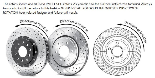 Baer Brakes BIG Claw Performance Rotors, Front by Baer Brake Systems