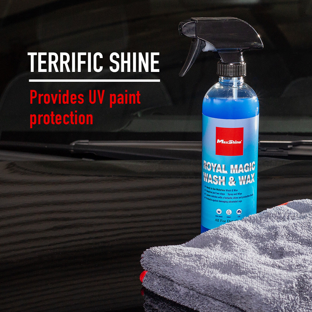 Waterless Wash & Wax - 16oz, 1gal by MaxshineUSA