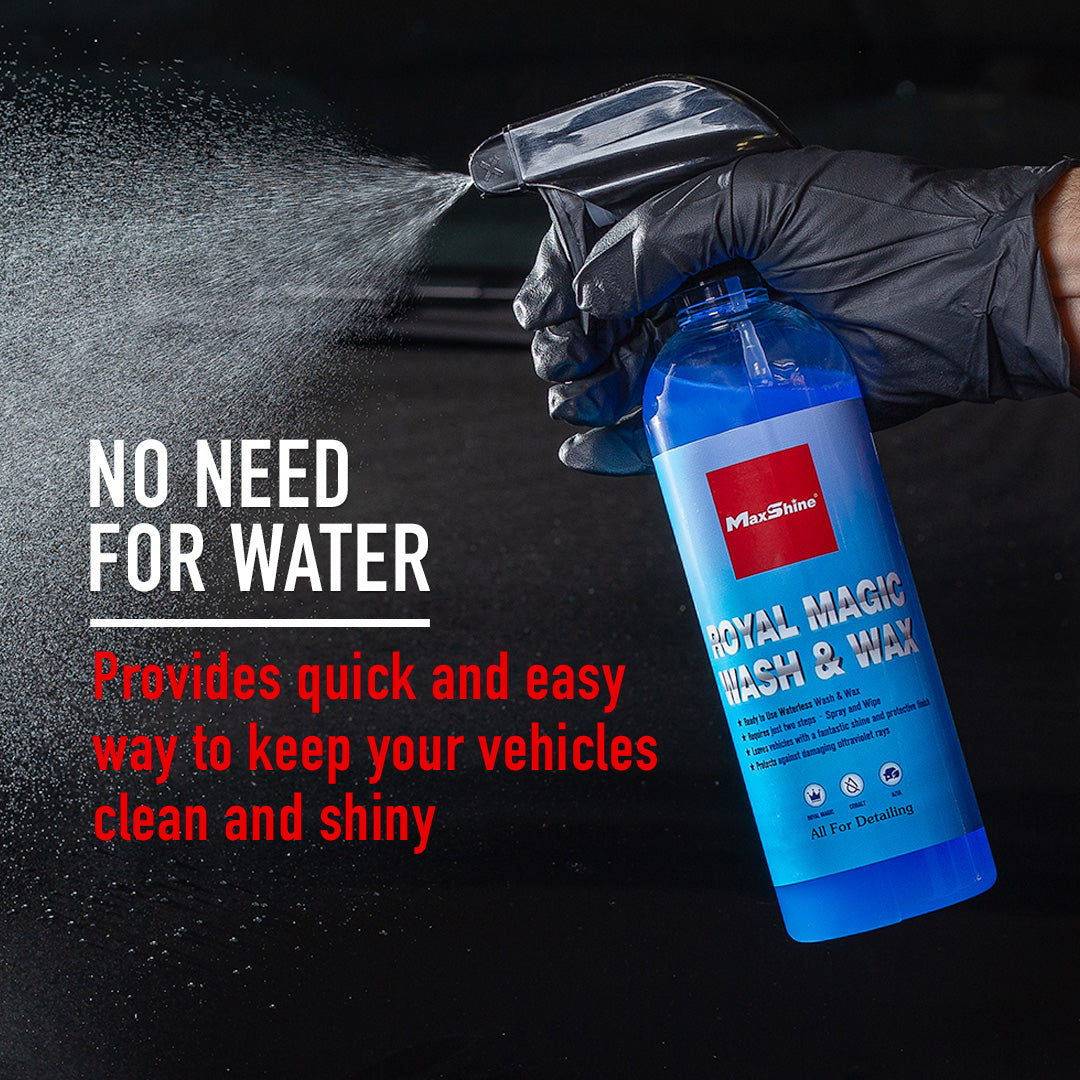 Waterless Wash & Wax - 16oz, 1gal by MaxshineUSA