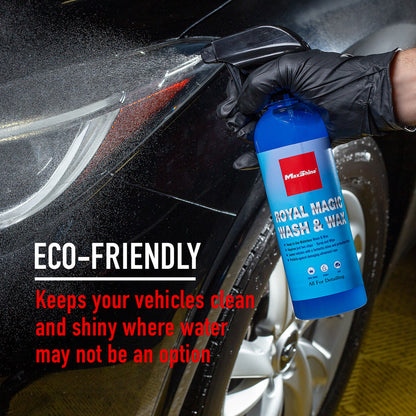 Waterless Wash & Wax - 16oz, 1gal by MaxshineUSA